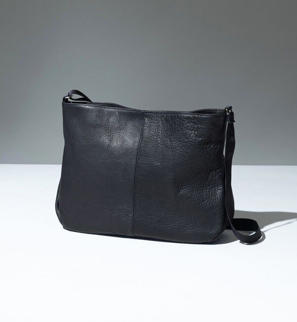 UNITED ARROWS green label relaxing「【別注】＜MR.OLIVE E.O.I＞GLR ラウンド ショルダーバッグ -撥水-」|ショルダー・メッセンジャー|BLACK