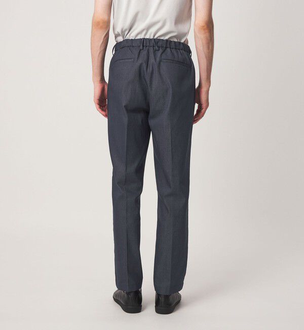 UNITED ARROWS green label relaxing「【WEB限定】JUST fit デニムライク スラックス」|スラックス|