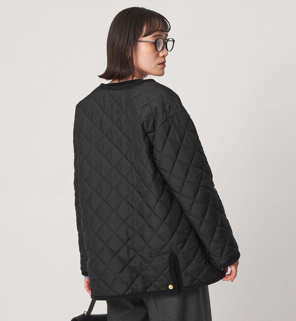 UNITED ARROWS green label relaxing「【別注】＜Traditional Weatherwear＞ARKLEY  Aライン キルティング ミドル ジャケット」|その他|