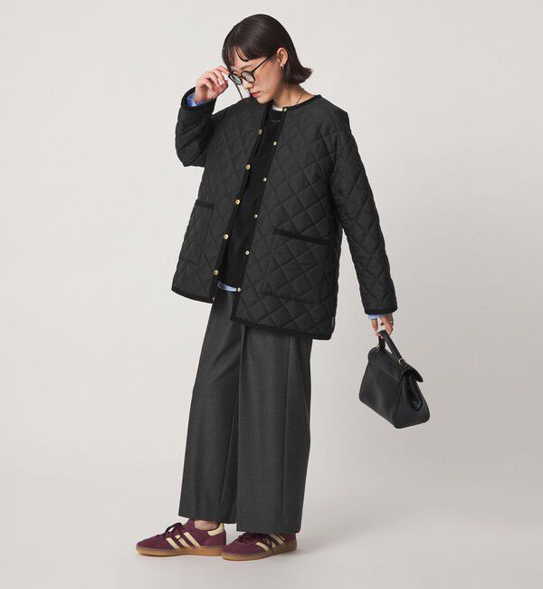 UNITED ARROWS green label relaxing「【別注】＜Traditional Weatherwear＞ARKLEY  Aライン キルティング ミドル ジャケット」|その他|