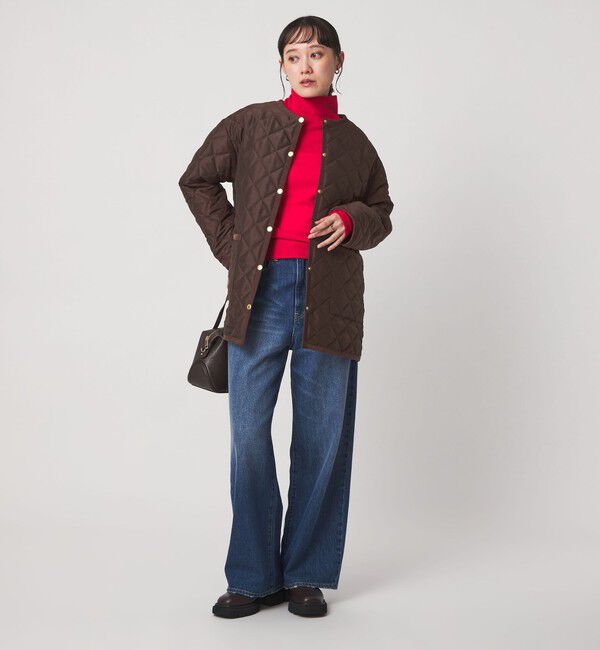 UNITED ARROWS green label relaxing「【別注】＜Traditional Weatherwear＞ARKLEY  Aライン キルティング ミドル ジャケット」|その他|