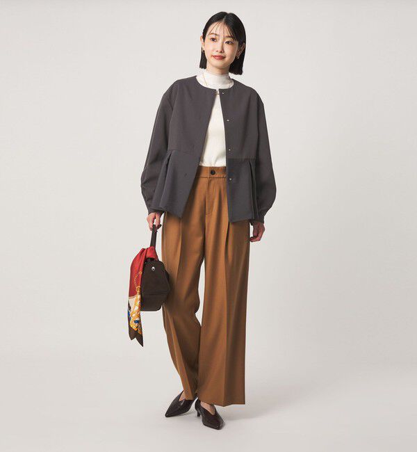 UNITED ARROWS green label relaxing「［size SHORTあり］fleurie(フルリー) ドッキング ジャケット」|ノーカラージャケット|