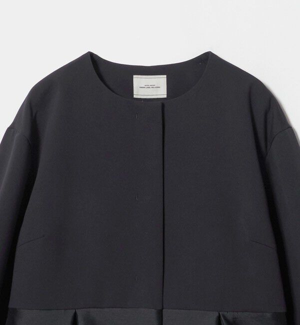 UNITED ARROWS green label relaxing「［size SHORTあり］fleurie(フルリー) ドッキング ジャケット」|ノーカラージャケット|