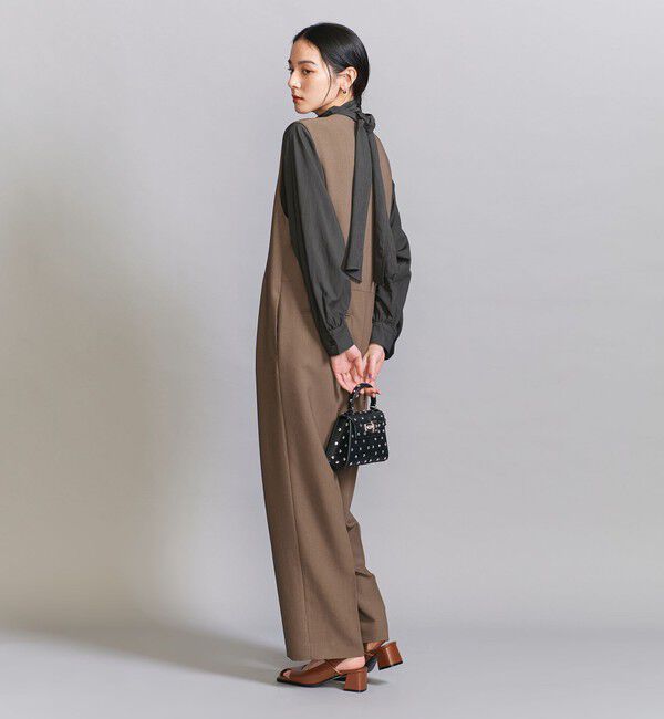 BEAUTY&YOUTH UNITED ARROWS「【WEB限定 Wardrobe DAILY MINIMAL】リボンタイブラウス -2WAY/ウォッシャブル-」|シャツ・ブラウス|