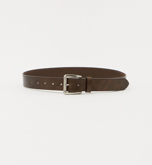 ATTISESSION「＜ATTISESSION＞レザー ベルト」|ベルト|DK.BROWN