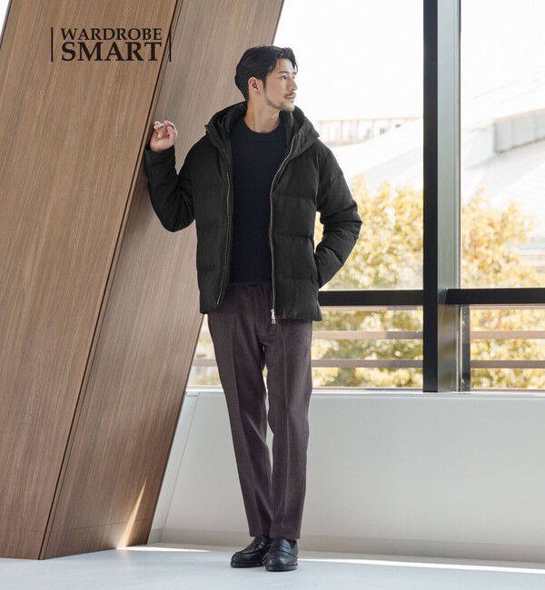 BEAUTY&YOUTH UNITED ARROWS「【WEB限定 WARDROBE SMART】LANATEC フード ダウンジャケット」|ダウン|