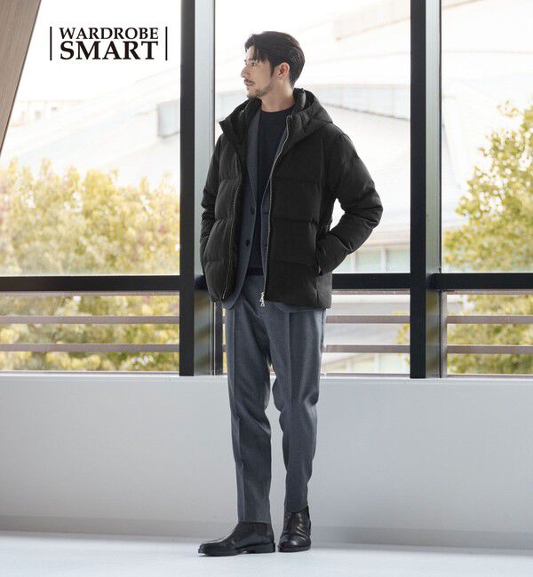 BEAUTY&YOUTH UNITED ARROWS「【WEB限定 WARDROBE SMART】LANATEC フード ダウンジャケット」|ダウン|