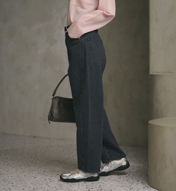 BEAUTY&YOUTH UNITED ARROWS「【WEB限定】カーブ デニムパンツ」|デニム|