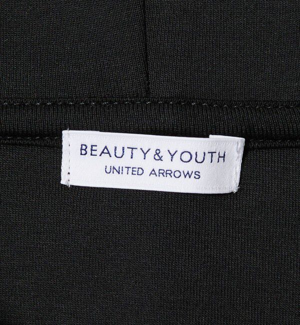 BEAUTY&YOUTH UNITED ARROWS「【WEB限定 WARDROBE SMART】ダブルニット ジップパーカー/セットアップ対応【抗菌・防臭】」|パーカー|