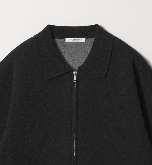 BEAUTY&YOUTH UNITED ARROWS「【WEB限定 Wardrobe DAILY MINIMAL】バイカラー ジップ カーディガン」|カーディガン|
