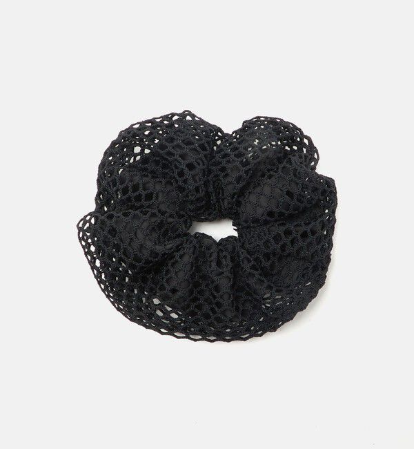 BEAUTY&YOUTH UNITED ARROWS「【WEB限定】フィッシュネット シュシュ」|ヘアゴム・シュシュ|BLACK
