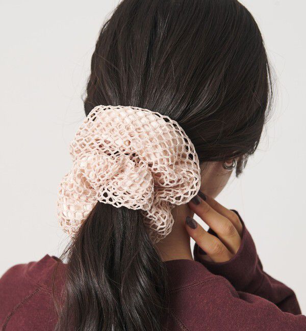 BEAUTY&YOUTH UNITED ARROWS「【WEB限定】フィッシュネット シュシュ」|ヘアゴム・シュシュ|NATURAL