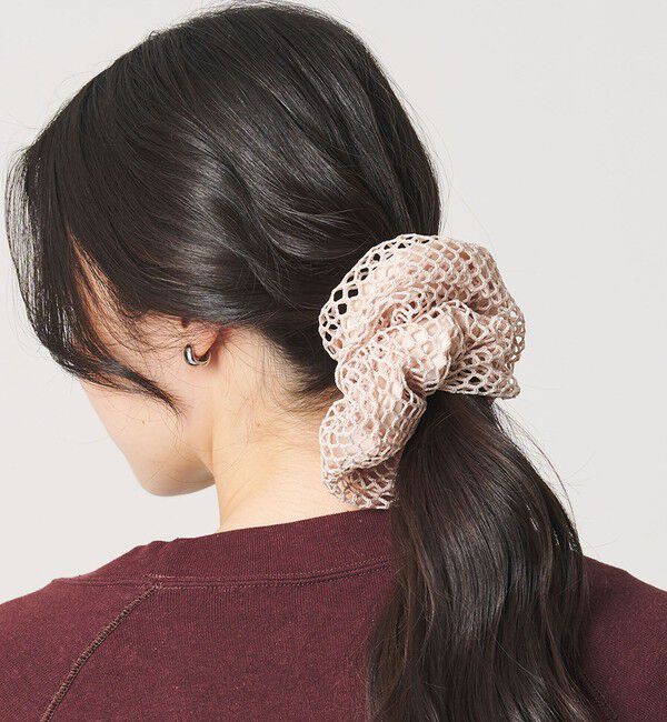 BEAUTY&YOUTH UNITED ARROWS「【WEB限定】フィッシュネット シュシュ」|ヘアゴム・シュシュ|