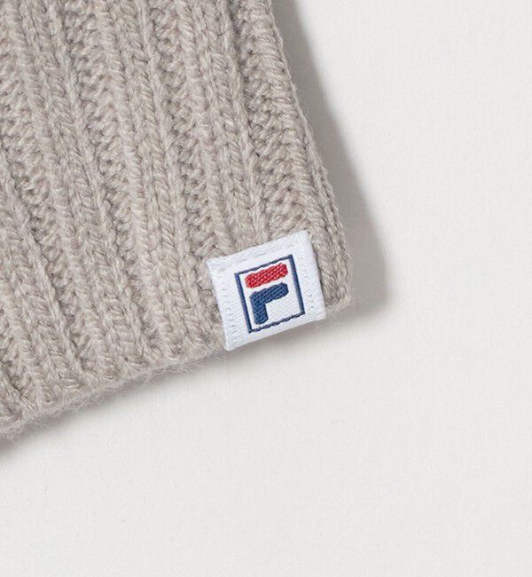 NICE WEATHER「＜FILA＞クルーネック ニット」|ニット・セーター|