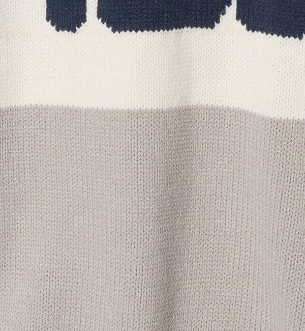 NICE WEATHER「＜FILA＞クルーネック ニット」|ニット・セーター|
