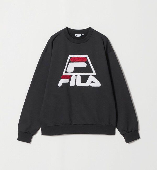NICE WEATHER「＜FILA＞バスケットボール スウェットシャツ」|スウェット・ジャージ|BLACK