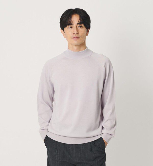 BEAUTY&YOUTH UNITED ARROWS「SUPER130 ウール タートルネック ニット ウォッシャブル」|ニット・セーター|LT.GRAY