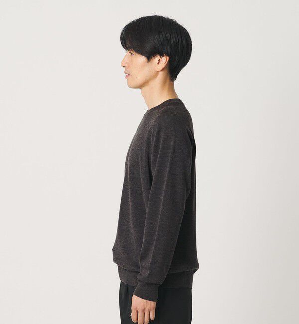 BEAUTY&YOUTH UNITED ARROWS「SUPER130 ウール クルーネック ニット ウォッシャブル」|ニット・セーター|