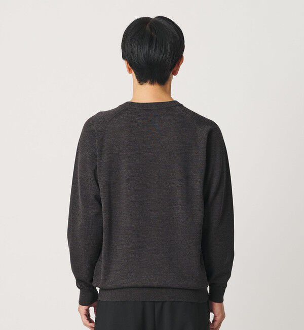 BEAUTY&YOUTH UNITED ARROWS「SUPER130 ウール クルーネック ニット ウォッシャブル」|ニット・セーター|