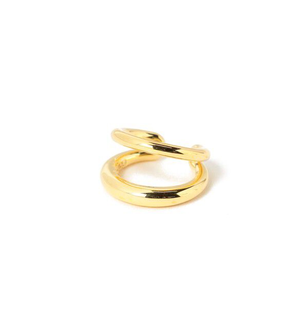 BEAMS SELECTION for WOMEN「ISOLATION / クリア イヤーカフ イエローゴールド」|その他|GOLD