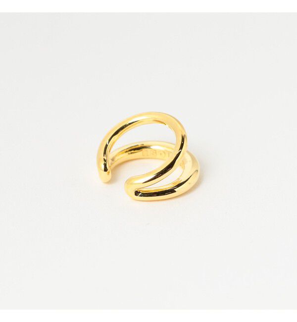 BEAMS SELECTION for WOMEN「ISOLATION / クリア イヤーカフ イエローゴールド」|その他|