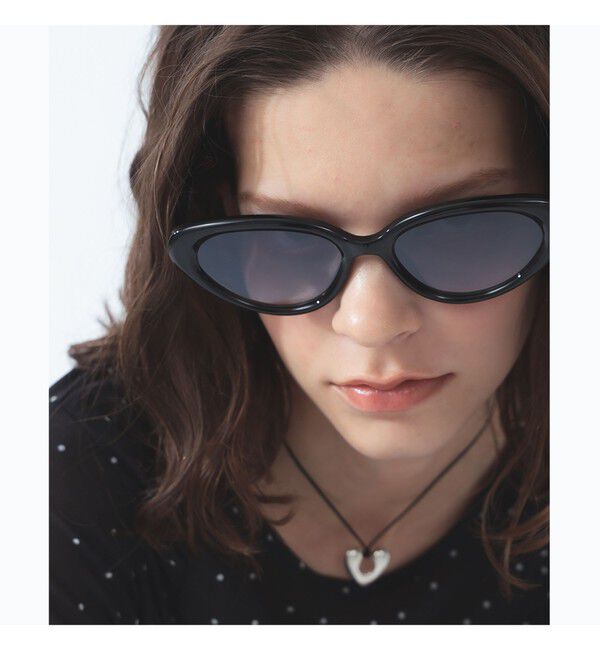 BEAMS SELECTION for WOMEN「【別注】noeyedia / サングラス "NE-459"」|サングラス|BLACK