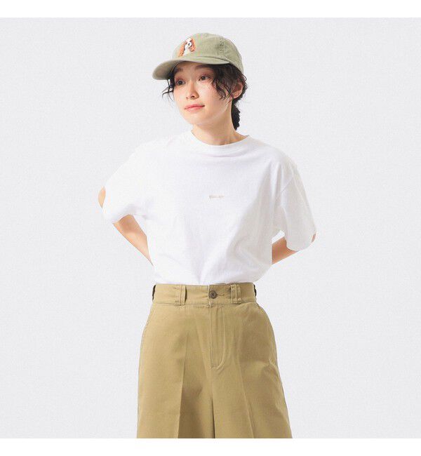 BEAMSBOY「ボーイ エンブロイダリー クルー Tシャツ」|Tシャツ・カットソー|OFF_WHT