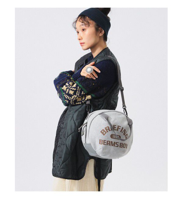 BEAMSBOY「【別注】BRIEFING &times; BEAMS BOY / スウェット ヘルメット バッグ」|その他|