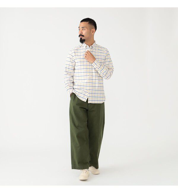 BEAMS PLUS「MIL Trousers Herringbone」|その他|