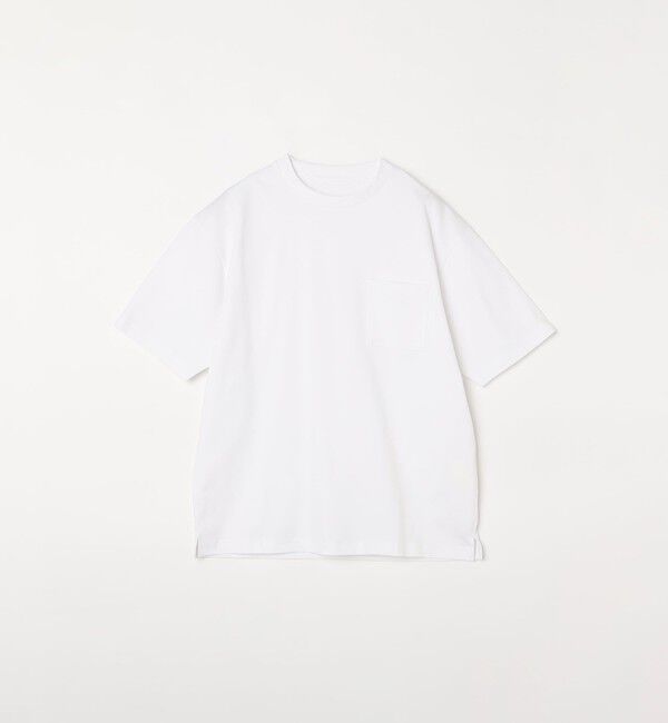SHIPS any「SHIPS any:〈接触冷感/遮熱/UVカット機能等〉サマーファンクション ポケット Tシャツ 26SS◇」|Tシャツ・カットソー|