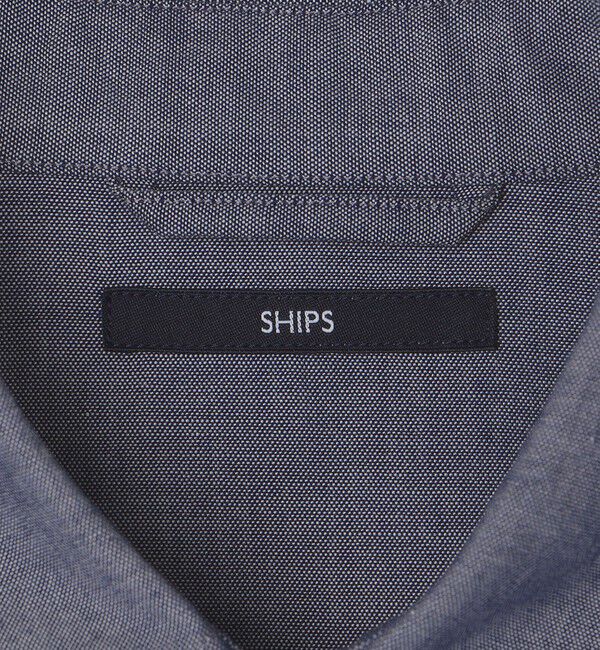 SHIPS「SHIPS: Wポケット ウォッシュド タイプライター ショートスリーブ シャツ」|シャツ・ブラウス|
