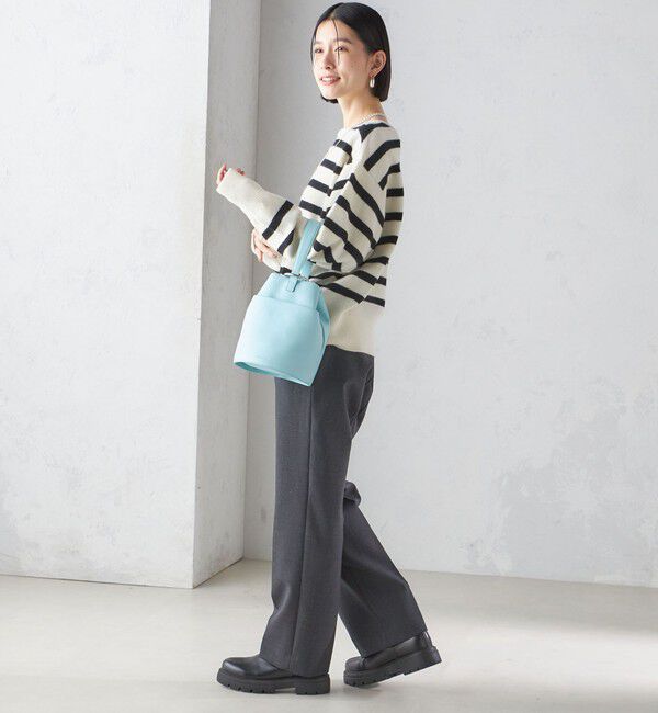 SHIPS for women「〈手洗い可能〉ストレート センタープレス トラウザーズ」|その他|