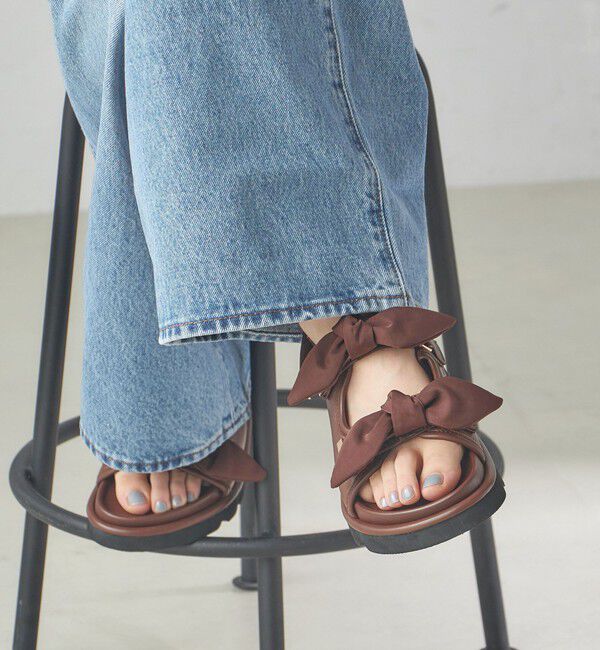 SHIPS for women「2WAY リボン サンダル」|サンダル|