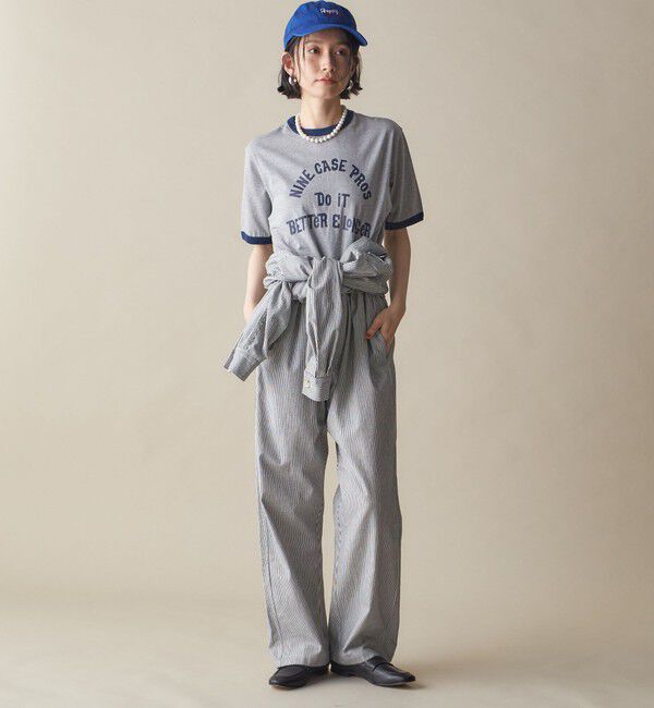 SHIPS for women「SHIPS NINE CASE:〈洗濯機可能〉ジャンプスーツ」|オールインワン|