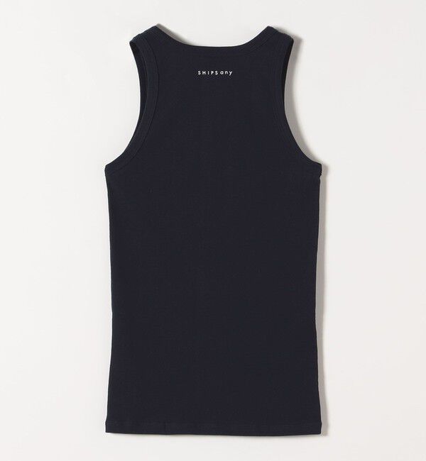 SHIPS any「【SHIPS any別注】PETIT BATEAU: ロゴ プリント タンクトップ 25SS」|タンクトップ|