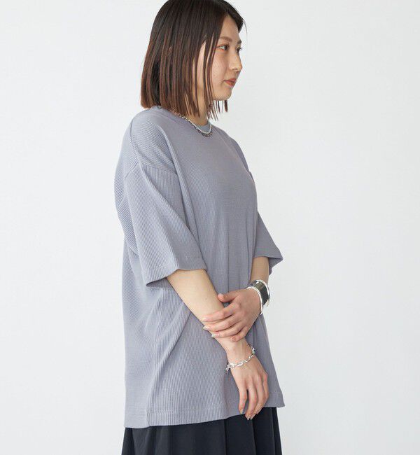 SHIPS「SHIPS: ベーシック ワッフル ショートスリーブ」|Tシャツ・カットソー|