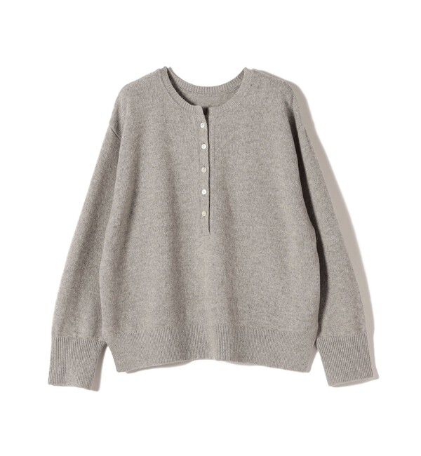 SHIPS for women「〈手洗い可能〉ウール カシミヤ 2WAY プルオーバー」|ニット・セーター|トップグレー