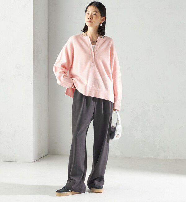 SHIPS for women「〈手洗い可能〉ウール カシミヤ 2WAY プルオーバー」|ニット・セーター|