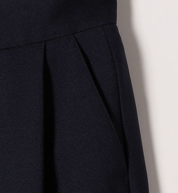 SHIPS any「SHIPS any:〈洗濯機可能〉ダブルクロス タック ストレート パンツ［NAVY BLUE］」|その他|