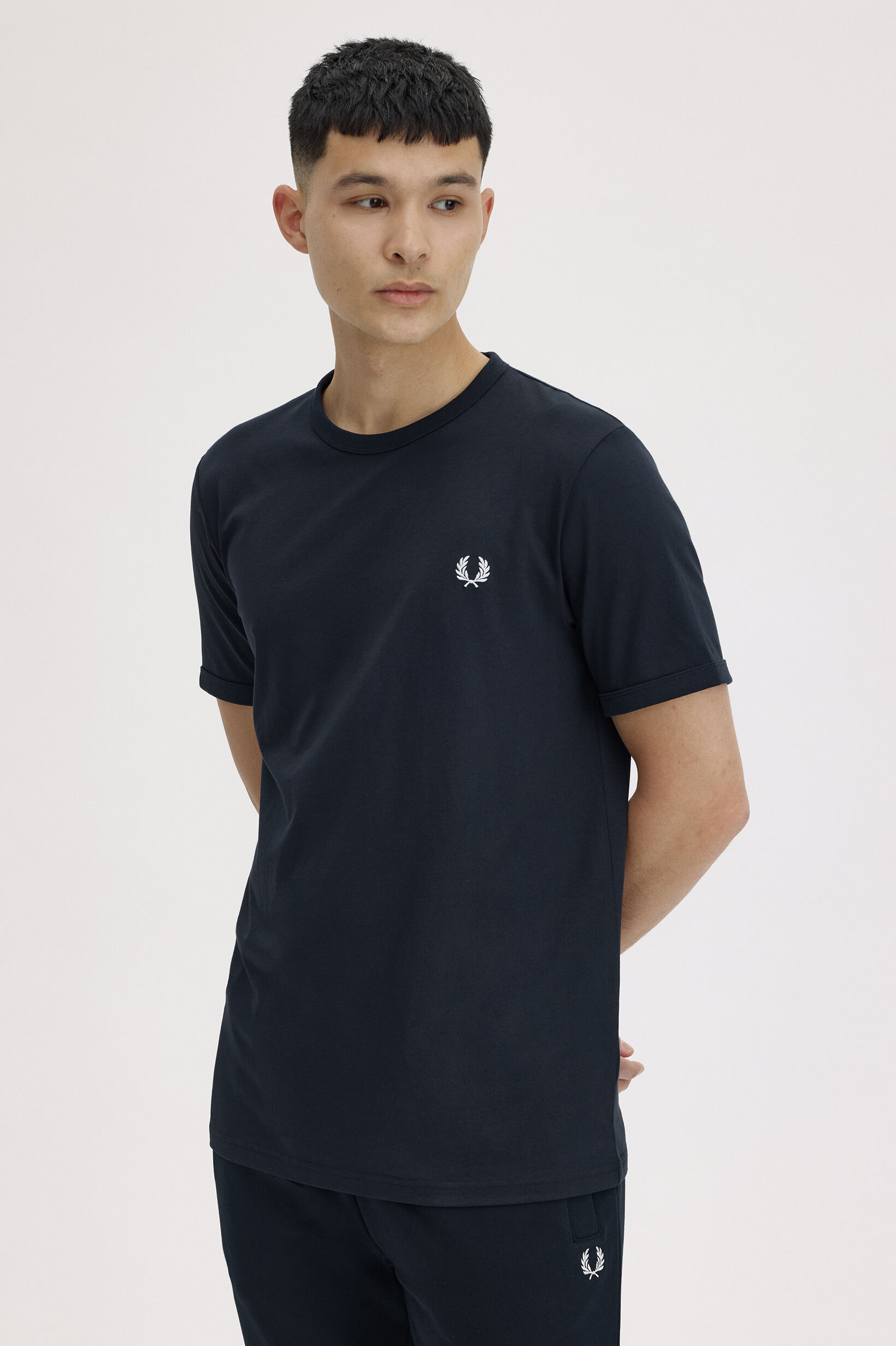 FRED PERRY 「FRED PERRY／Ringer T-Shirt／リンガーTシャツ」|Tシャツ・カットソー|NAVY