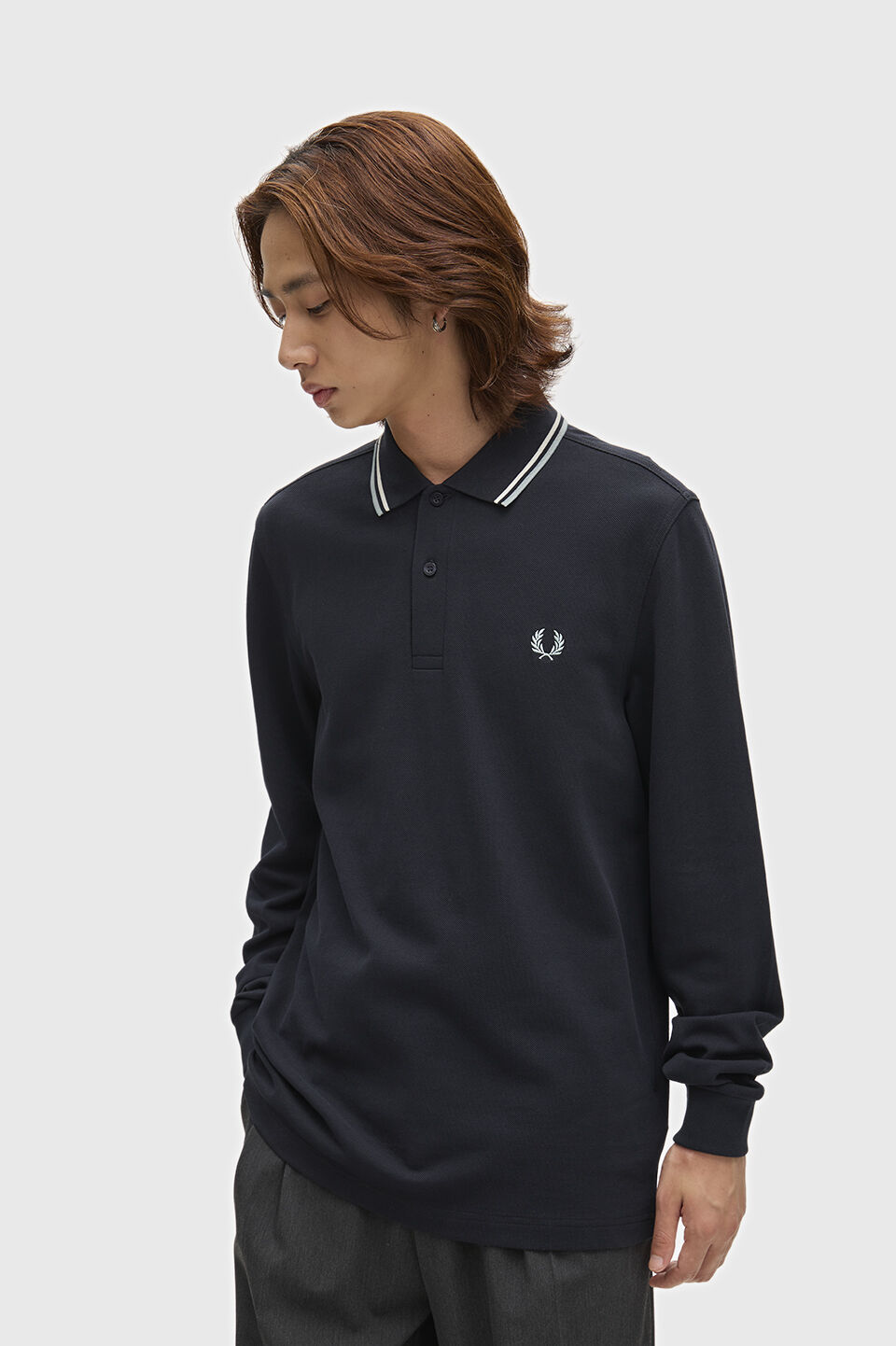 FRED PERRY 「The Fred Perry Shirt M3636／フレッドペリーポロシャツ M3636」|ポロシャツ|NVY/ECRU/SLVR