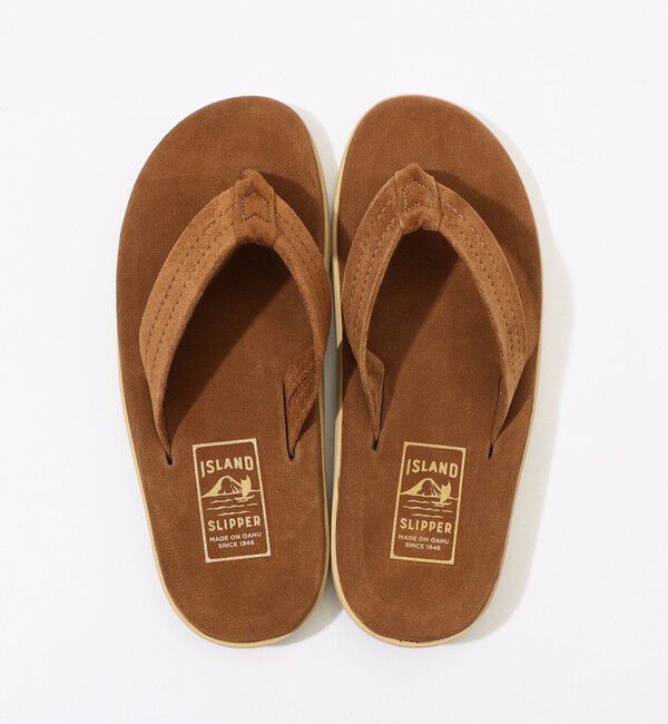 TOMORROWLAND GOODS「ISLAND SLIPPER PT203 スエードトングサンダル」|サンダル|