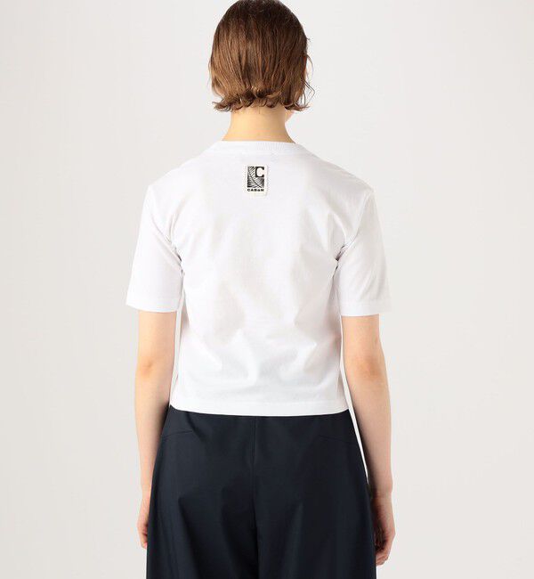 CABaN「ドライスビンコットン ハーフスリーブTシャツ」|Tシャツ・カットソー|