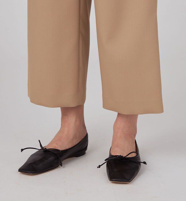 Ballsey「ポリエステルレーヨンストレッチ セミワイドパンツ」|その他|