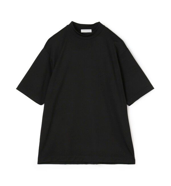 TOMORROWLAND MENS「ウールポリエステル モックネックプルオーバー」|Tシャツ・カットソー|19 ブラック