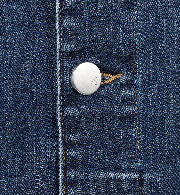 TOMORROWLAND MENS「【別注】PT TORINO ストレッチデニム トラッカージャケット」|ブルゾン・スタジャン|