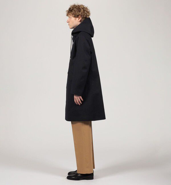 TOMORROWLAND MENS「【別注】MACKINTOSH GRANISH ウールボンディング フーデッドコート」|ミリタリー・モッズコート|