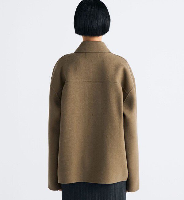 Edition「ウールカシミヤ ダブルフェイス ジップブルゾン」|その他|