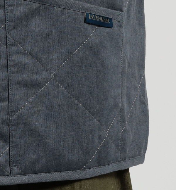 TOMORROWLAND BUYING WEAR「【別注】LAVENHAM UNWADDED THORNHAM リネンコットン キルティングベスト」|ベスト・ジレ|