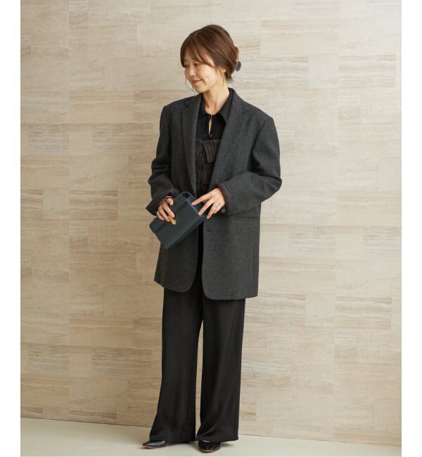 Plage「dull satin straight パンツ」|その他|